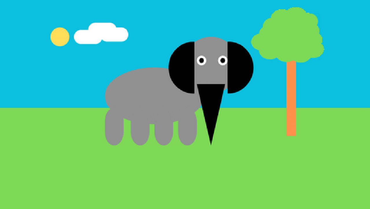 Геометричний слон – Паламарчук Ярема